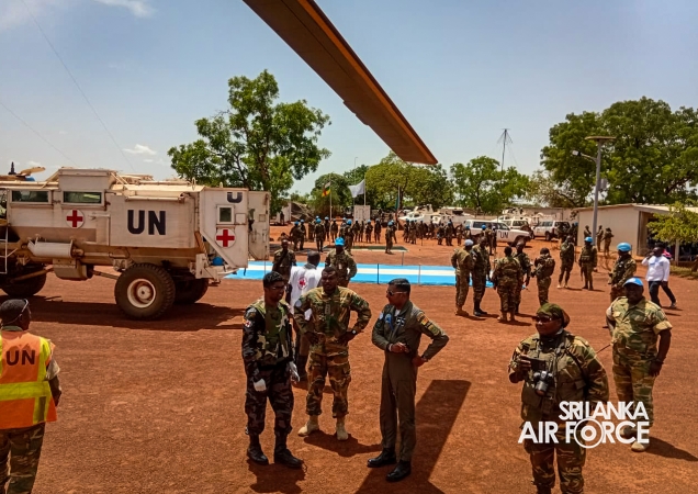 SLAF EXECUTES URGENT CASEVAC IN AM DAFOK