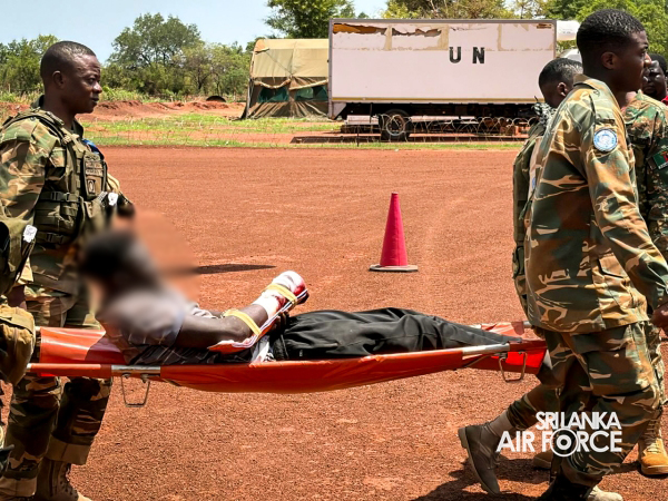 SLAF EXECUTES URGENT CASEVAC IN AM DAFOK