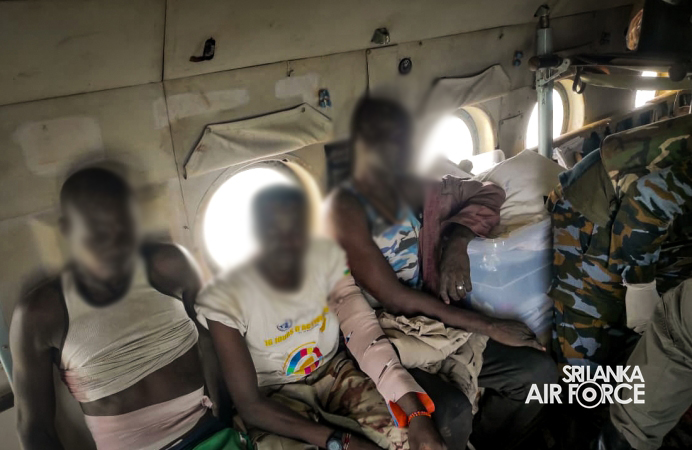 SLAF EXECUTES URGENT CASEVAC IN AM DAFOK