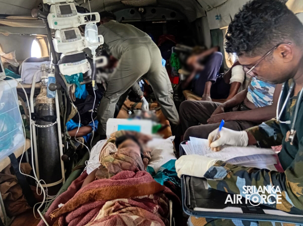 SLAF EXECUTES URGENT CASEVAC IN AM DAFOK