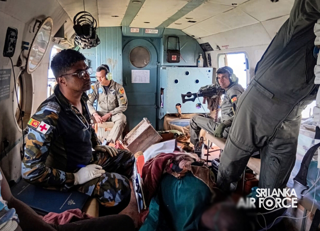 SLAF EXECUTES URGENT CASEVAC IN AM DAFOK