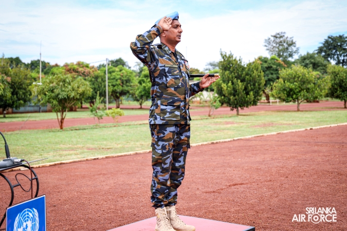 SRI AVIATION UNIT COMMEMORATES 12 YEARS OF DEDICATED SERVICE IN MINUSCA MISSION