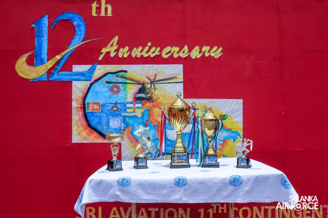 SRI AVIATION UNIT COMMEMORATES 12 YEARS OF DEDICATED SERVICE IN MINUSCA MISSION