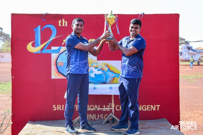 SRI AVIATION UNIT COMMEMORATES 12 YEARS OF DEDICATED SERVICE IN MINUSCA MISSION