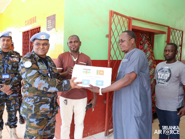 SRI AVIATION UNIT COMMEMORATES 12 YEARS OF DEDICATED SERVICE IN MINUSCA MISSION