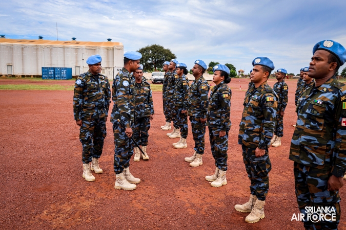 SRI AVIATION UNIT COMMEMORATES 12 YEARS OF DEDICATED SERVICE IN MINUSCA MISSION