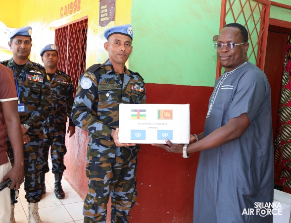 SRI AVIATION UNIT COMMEMORATES 12 YEARS OF DEDICATED SERVICE IN MINUSCA MISSION