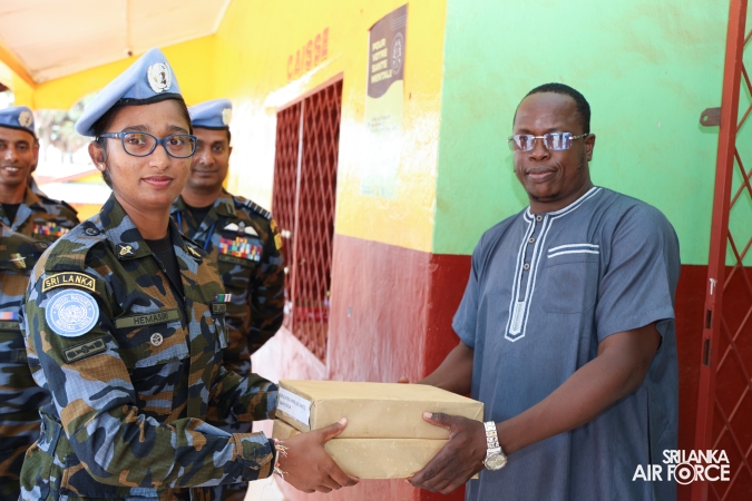 SRI AVIATION UNIT COMMEMORATES 12 YEARS OF DEDICATED SERVICE IN MINUSCA MISSION