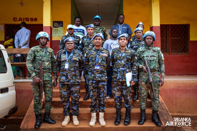 SRI AVIATION UNIT COMMEMORATES 12 YEARS OF DEDICATED SERVICE IN MINUSCA MISSION