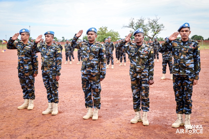 SRI AVIATION UNIT COMMEMORATES 12 YEARS OF DEDICATED SERVICE IN MINUSCA MISSION