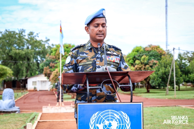 SRI AVIATION UNIT COMMEMORATES 12 YEARS OF DEDICATED SERVICE IN MINUSCA MISSION