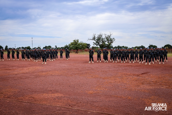 SRI AVIATION UNIT COMMEMORATES 12 YEARS OF DEDICATED SERVICE IN MINUSCA MISSION