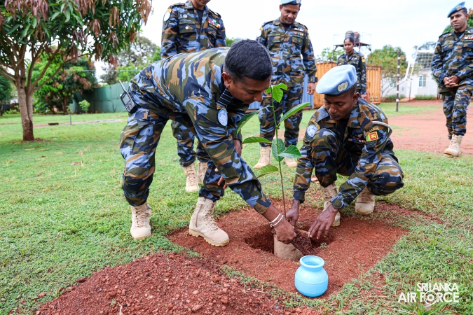SRI AVIATION UNIT COMMEMORATES 12 YEARS OF DEDICATED SERVICE IN MINUSCA MISSION