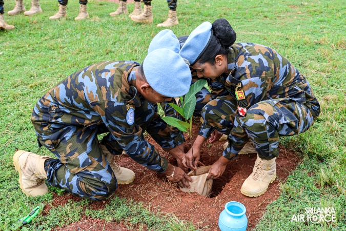 SRI AVIATION UNIT COMMEMORATES 12 YEARS OF DEDICATED SERVICE IN MINUSCA MISSION