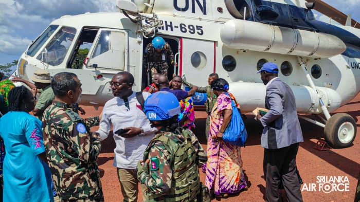 SRI AVIATION UNIT CONDUCTS HIGH-RISK HOSTAGE RESCUE OPERATION IN CENTRAL AFRICAN REPUBLIC, DEMONSTRATING OPERATIONAL EXCELLENCE