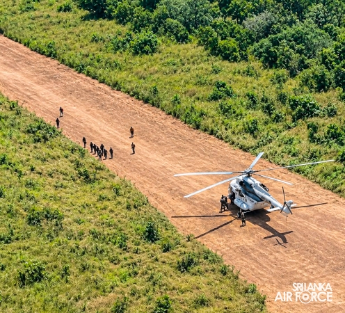 SRI AVIATION UNIT CONDUCTS HIGH-RISK HOSTAGE RESCUE OPERATION IN CENTRAL AFRICAN REPUBLIC, DEMONSTRATING OPERATIONAL EXCELLENCE