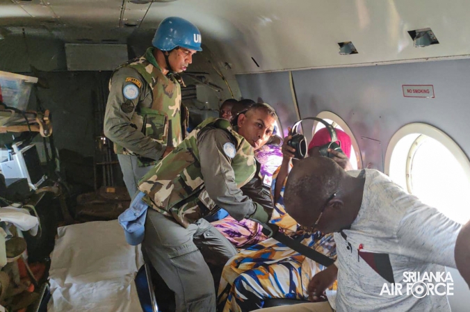 SRI AVIATION UNIT CONDUCTS HIGH-RISK HOSTAGE RESCUE OPERATION IN CENTRAL AFRICAN REPUBLIC, DEMONSTRATING OPERATIONAL EXCELLENCE