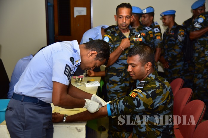 SLAF Personnel of UNPK HELI-DEPLOYMENT (MINUSCA) Return to Sri Lanka