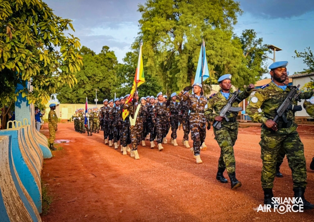 11TH SRI LANKA AVIATION CONTINGENT IN MINUSCA CELEBRATES INTERNATIONAL PEACEKEEPERS’ DAY