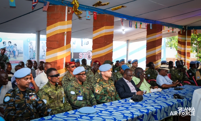 11TH SRI LANKA AVIATION CONTINGENT IN MINUSCA CELEBRATES INTERNATIONAL PEACEKEEPERS’ DAY