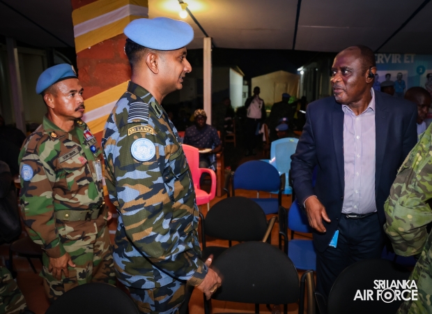 11TH SRI LANKA AVIATION CONTINGENT IN MINUSCA CELEBRATES INTERNATIONAL PEACEKEEPERS’ DAY