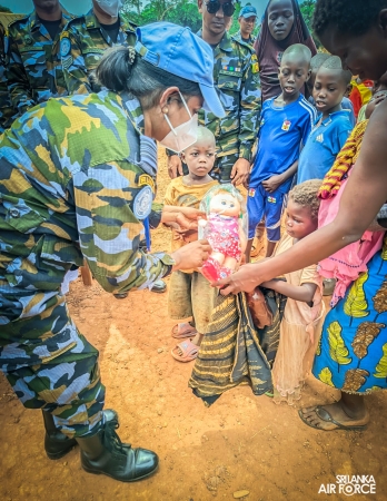 11TH SRI LANKA AVIATION CONTINGENT IN MINUSCA CELEBRATES INTERNATIONAL PEACEKEEPERS’ DAY