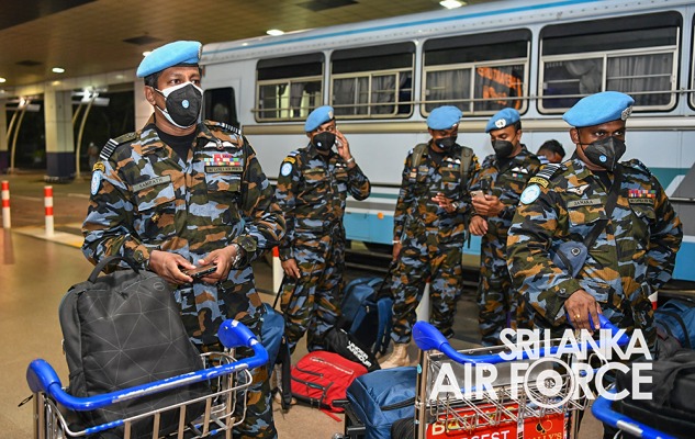 7TH AVIATION CONTINGENT DEPART FOR THE CENTRAL AFRICAN REPUBLIC (MINUSCA)