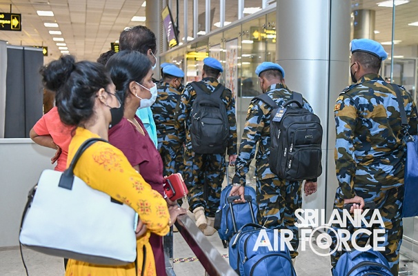7TH AVIATION CONTINGENT DEPART FOR THE CENTRAL AFRICAN REPUBLIC (MINUSCA)