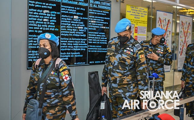 7TH AVIATION CONTINGENT DEPART FOR THE CENTRAL AFRICAN REPUBLIC (MINUSCA)