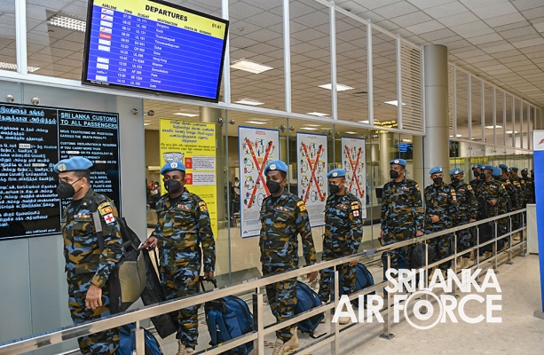 7TH AVIATION CONTINGENT DEPART FOR THE CENTRAL AFRICAN REPUBLIC (MINUSCA)