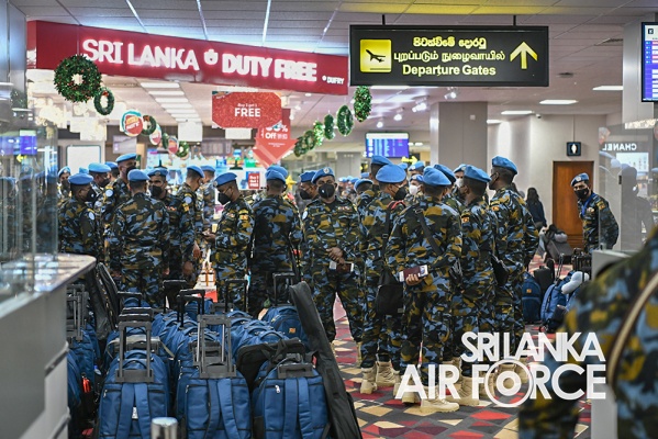 7TH AVIATION CONTINGENT DEPART FOR THE CENTRAL AFRICAN REPUBLIC (MINUSCA)