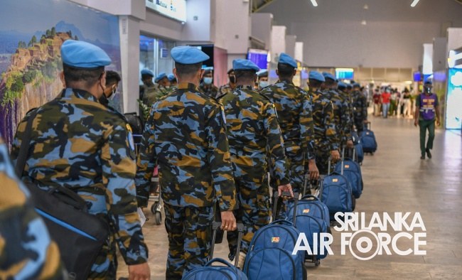 7TH AVIATION CONTINGENT DEPART FOR THE CENTRAL AFRICAN REPUBLIC (MINUSCA)