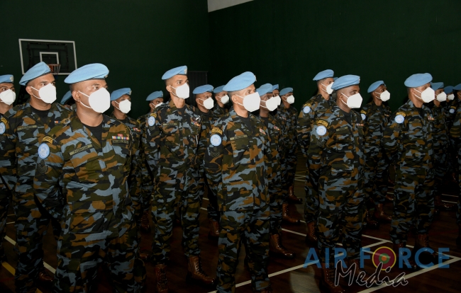 SECOND REPLACEMENT GROUP DEPARTS SRI LANKA FOR 5TH SLAF AVIATION CONTINGENT OF UNMISS