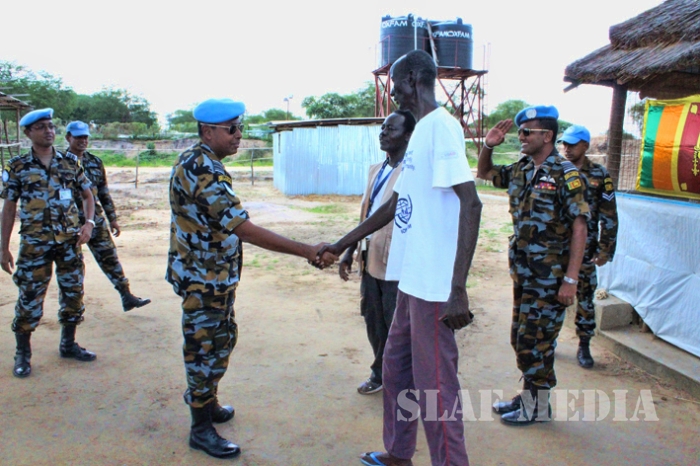 SLAF Aviation
Unit in South Sudan Patronage Needy People in Bor