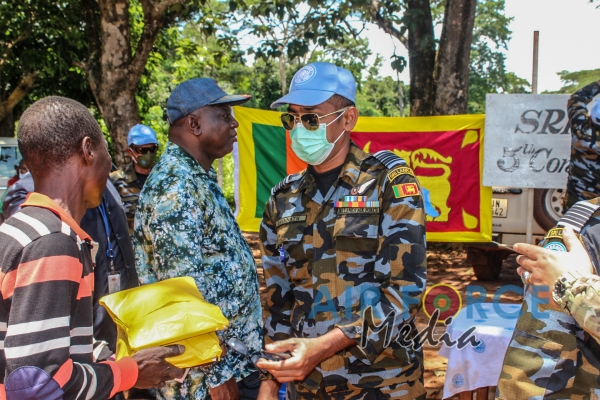 SLAF Contingent in MINUSCA Conduct Yet another CIMIC Activity