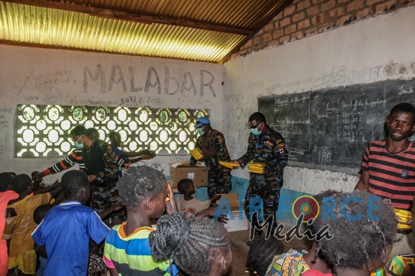 SLAF Contingent in MINUSCA Conduct Yet another CIMIC Activity
