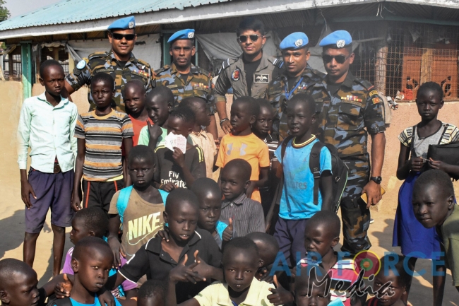 Community Service Programme by Sri Lanka Aviation Unit in UNMISS