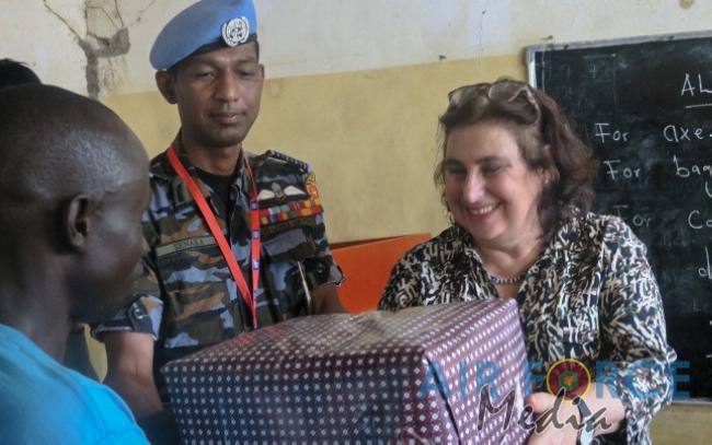 Community Service Programme by Sri Lanka Aviation Unit in UNMISS