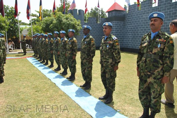 UN Medals
Awarded to Sri Lankan Peacekeepers in Republic of Haiti