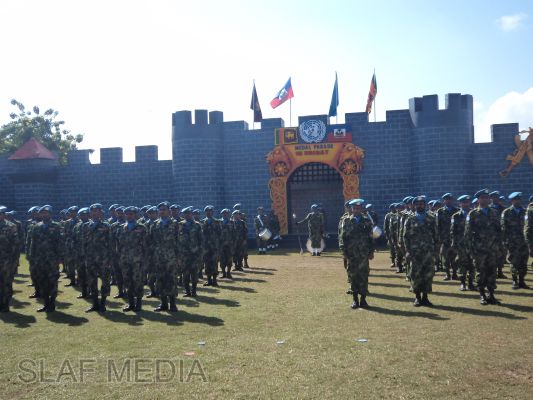 UN Medals
Awarded to Sri Lankan Peacekeepers in Republic of Haiti
