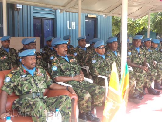 UN Medals
Awarded to Sri Lankan Peacekeepers in Republic of Haiti