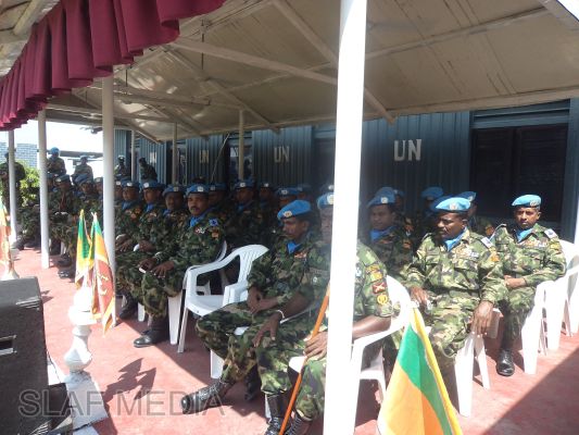 UN Medals
Awarded to Sri Lankan Peacekeepers in Republic of Haiti