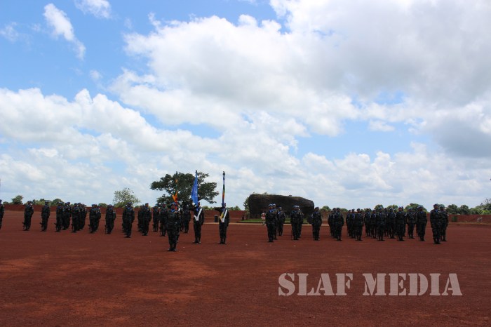 UN Peace Keeping Medal Award Ceremony of Sri Lanka Aviation Unit MINUSCA