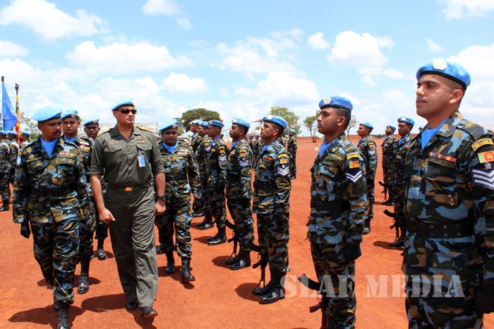 UN Peace Keeping Medal Award Ceremony of Sri Lanka Aviation Unit MINUSCA