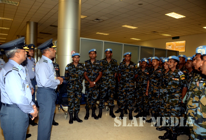 Second Replacement Group Departs Country for United Nations Mission in the Republic of South Sudan