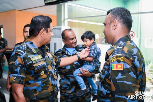 8TH
CONTINGENT OF UN PEACEKEEPING MISSION TO THE CENTRAL AFRICAN REPUBLIC
PASS OUT AT SLAF BASE KATUNAYAKE