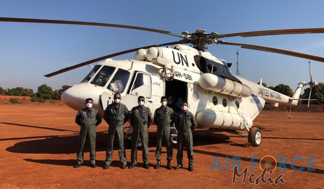 RE-DEPLOYMENT OF MI-17 HELICOPTERS FROM SOUTH SUDAN TO THE CENTRAL AFRICAN REPUBLIC
