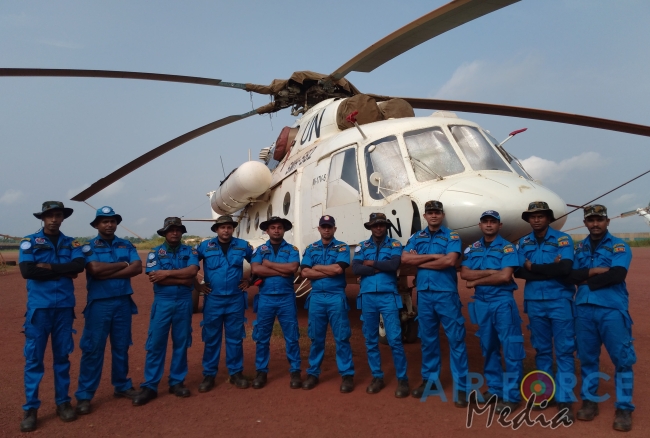 RE-DEPLOYMENT OF MI-17 HELICOPTERS FROM SOUTH SUDAN TO THE CENTRAL AFRICAN REPUBLIC