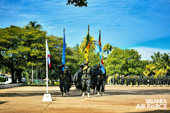 9TH CONTINGENT OF UN PEACEKEEPING MISSION TO THE CENTRAL AFRICAN REPUBLIC PASS OUT AT SLAF BASE KATUNAYAKE