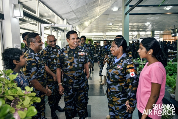 9TH CONTINGENT OF UN PEACEKEEPING MISSION TO THE CENTRAL AFRICAN REPUBLIC PASS OUT AT SLAF BASE KATUNAYAKE
